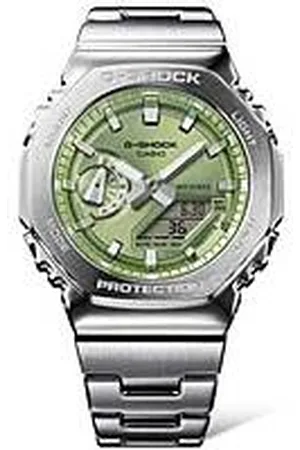 Casio Orologio Argentato/Acciaio Multifunzione Uomo GM-2110D-3AER