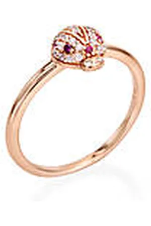 AMEN Anello Zirconi Gioiello Donna Coccinelle RLARZBR.12