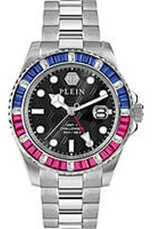 Philipp Plein Orologio Al Quarzo Unisex Gmt-I Challenger Baguettes PWPZA0124