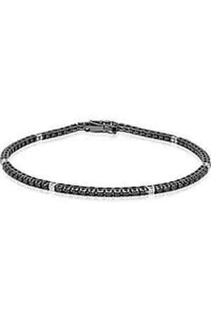 GioiaPura Bracciale Uomo Tennis Oro 18kt Gioiello Oro E Diamanti GP-SBBE4202KCN18