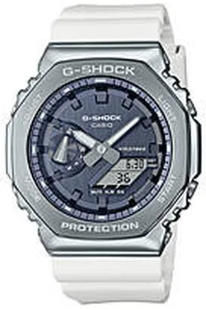Casio Orologio Classic Bianco Multifunzione Uomo GM-2100WS-7AER