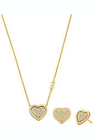 Michael Kors Collana Argento 925 Con Pendente Donna MKC1756CZSET