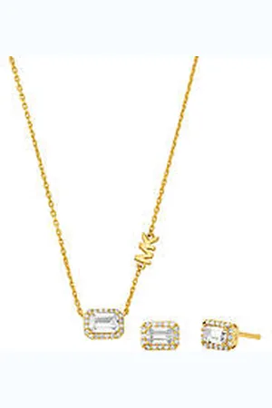 Michael Kors Collana Argento 925 Con Pendente Donna MKC1759CZSET