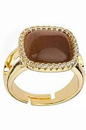Barbieri Anello Zirconi Gioiello Donna Contemporary Jewels AN39087-KD34