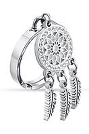 Luca Barra Anello Cristalli Gioiello Donna ANK486