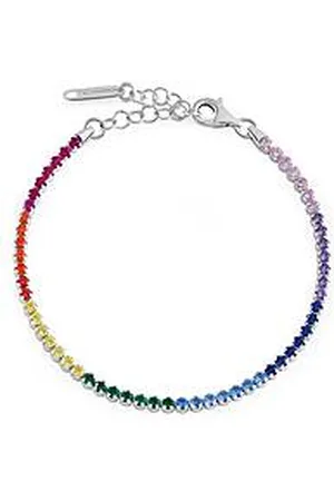 Brosway Bracciale Tennis Donna Argento 925 Gioiello Fancy FJR08