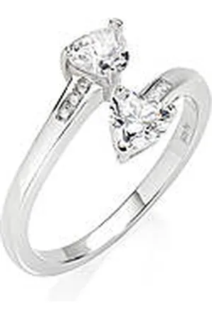 AMEN Anello Zirconi Gioiello Donna Amore RHHBBZ2