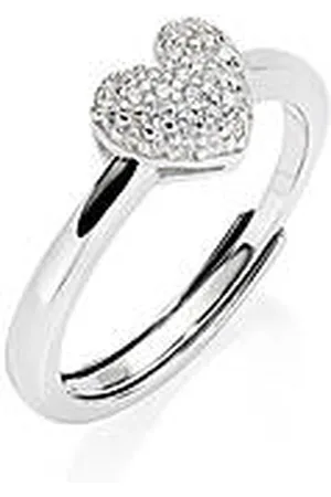 AMEN Anello Zirconi Gioiello Donna Amore RHBOBBZ2