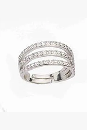 Barbieri Anello Zirconi Gioiello Donna Silver AN39729-AR06