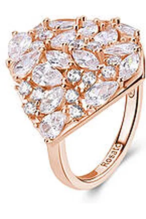 Rosato Anello Zirconi Gioiello Donna Gemma RZGE51C