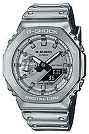 Casio Orologio Argentato/Acciaio Solo Tempo Uomo GM-2100YM-8AER
