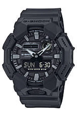 Casio Orologio Nero Solo Tempo Uomo GA-010-1A1ER