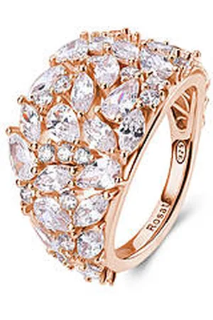 Rosato Anello Zirconi Gioiello Donna Gemma RZGE49D