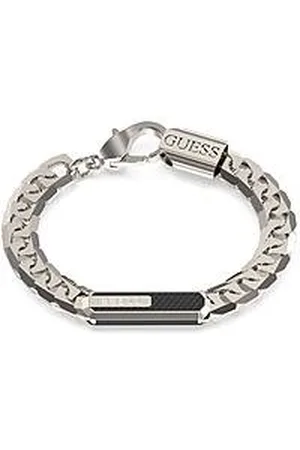 Guess Bracciale Uomo Gioielli Racer Tag JUMB04046JWSTBKL