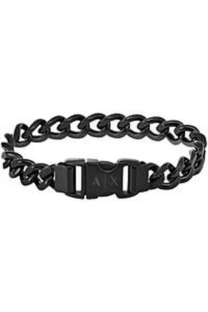 Armani Exchange Bracciale Uomo Gioielli Logo AXG0156001