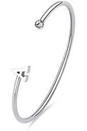 SAGAPO Bracciale Donna Gioiello Click Lettera A SCK212