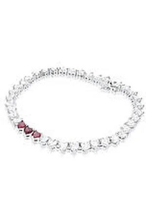 GioiaPura Bracciale Donna Tennis Argento 925 Gioiello Amore Eterno INS028BR305RHRO