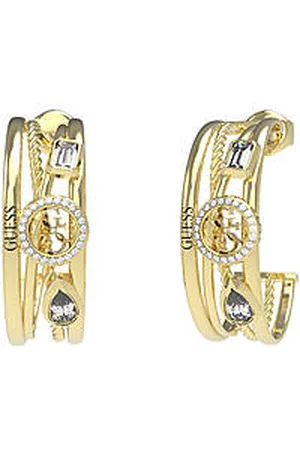 Guess Orecchini A Cerchio Donna 4g Light JUBE05236JWYGT/U