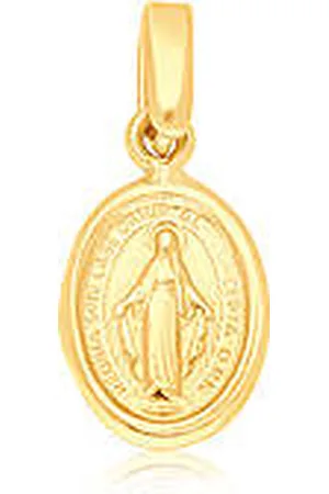 GioiaPura Charm Unisex Madonna Miracolosa Oro 750 GP-S217063