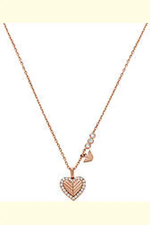 Emporio Armani Collana Argento 925 Con Pendente Donna Sentimental EG3625221
