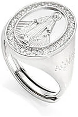 AMEN Anello Zirconi Gioiello Donna Miracolosa RMIBBZ3