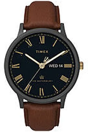 Timex Orologio Vintage Marrone Waterbury Classic - Roman Dial TW2U88500