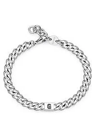 SAGAPO Bracciale Uomo Gioiello Monogram Lettera G SMG17