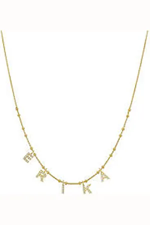 GioiaPura Collana Donna Gioiello Nominum Argento 925 Nome Erika GYXCAZ0017-37