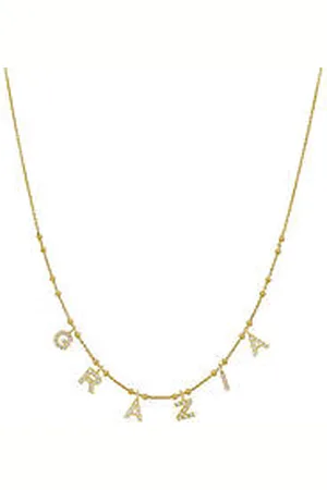 GioiaPura Collana Donna Gioiello Nominum Argento 925 Nome Grazia GYXCAZ0017-70