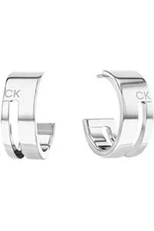 Calvin Klein Orecchini A Cerchio Donna Geometric Essentials 35000677