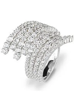 Sovrani Anello Zirconi Gioiello Donna Luce J11065 M.12
