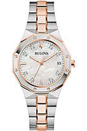 BULOVA Orologio Al Quarzo Donna Octagon 98P235