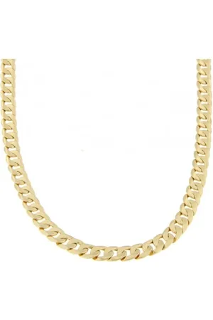 Gioielleria Lucchese Oro Collana Uomo in Oro Giallo Maglia Cubana 803321733511