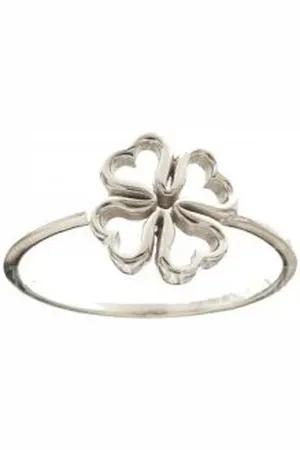 Gioielleria Lucchese Oro Anello Quadrifoglio Donna Oro 803321734422