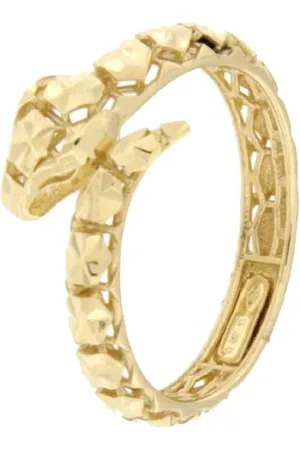 Gioielleria Lucchese Oro Anello Donna Serpente Oro Giallo GL101263