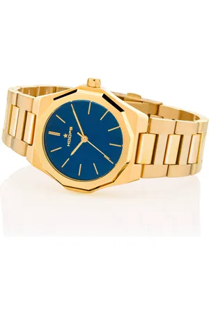 hoops Orologio solo tempo donna royal collection 34mm gold quadrante blu