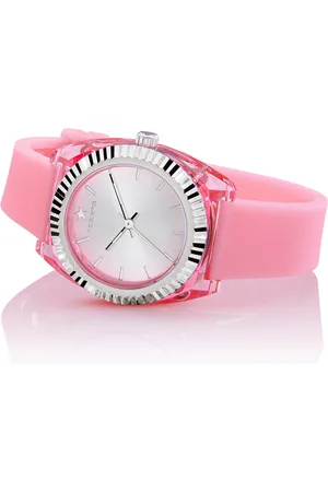hoops Orologio donna saint tropez rosa quadrante silver