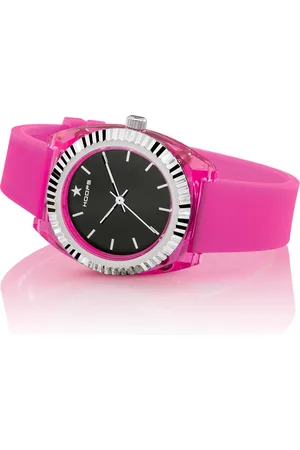 hoops Orologio donna saint tropez fucsia quadrante nero