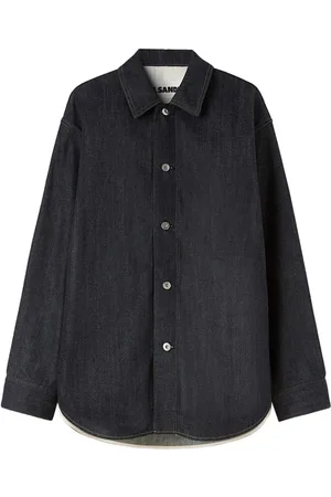 Jil Sander Camicia denim dark blu