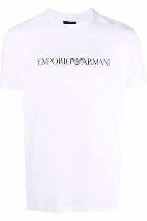Emporio Armani T-shirt bianca logo Emporio