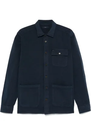 FAY Camicia sahariana blu