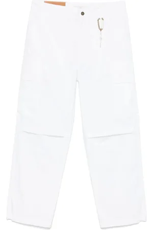 DARKPARK Pantalone bianco cargo
