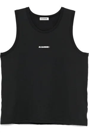 Jil Sander Canotta tank top nera