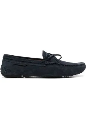 Fratelli Rossetti Mocassino in suede blu