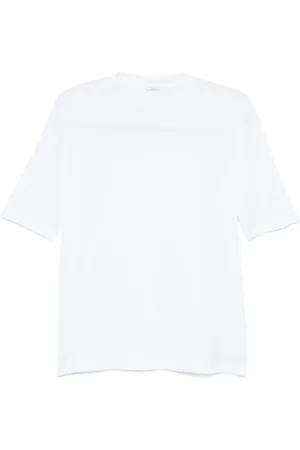 Malo T-shirt elasticizzata bianca