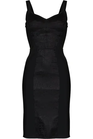 Dolce & Gabbana Abito midi con effetto jacquard