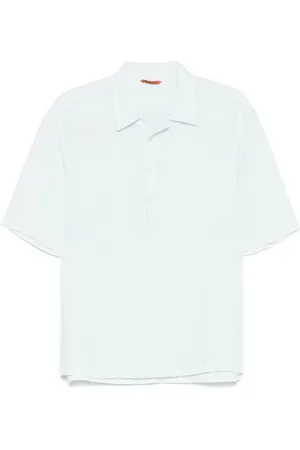 BARENA Camicia azzurra in lino