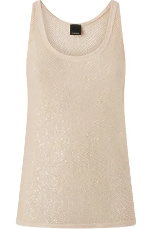 Pinko Canotta con paillettes