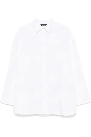 ROTATE Camicia semi trasparente con applicazione