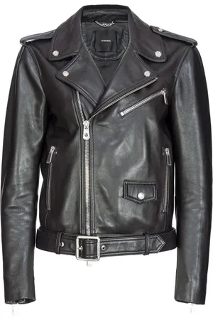 Pinko Giacca biker con cintura